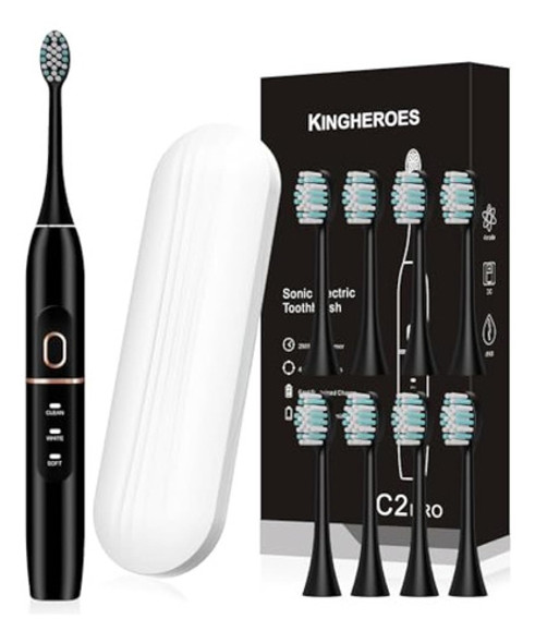 Cepillo De Dientes Eléctrico Sonic Con 8 Cabezales 0 Cepillo De Dientes Eléctrico Sonic Con 8 Cabezales 0