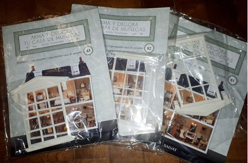 Arma Tu Casa Victoriana De Muñecas De Salvat, #81,#82 Y #83 1