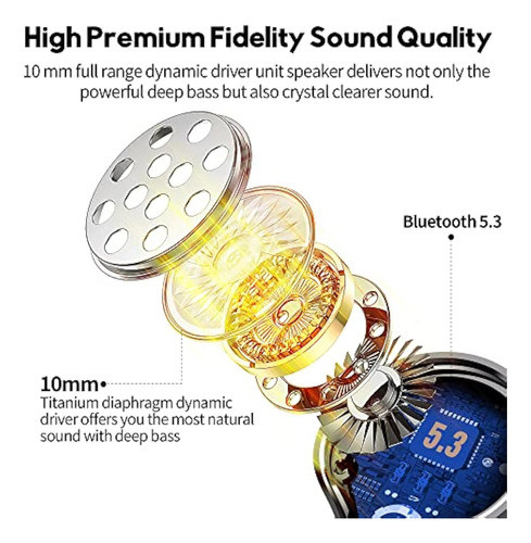 Auriculares Inalámbricos, Sonido Inmersivo, Graves 1