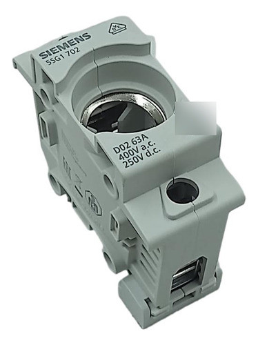 Base Fusível Neozed Siemens 5sg1 702 D02 63a 400v 1