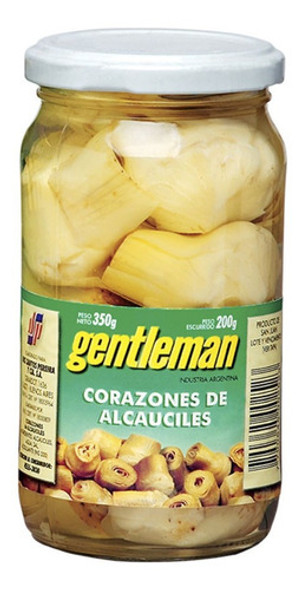 Corazones De Alcauciles  Gentleman 350 Grs X 6 Unidades 0 Corazones De Alcauciles  Gentleman 350 Grs X 6 Unidades 0