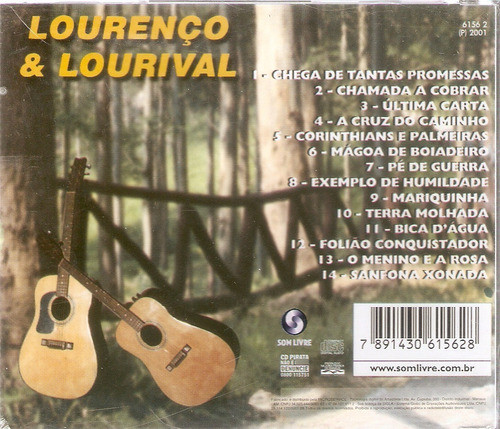 Cd Lourenço & Lourival - Terra Molhada 1