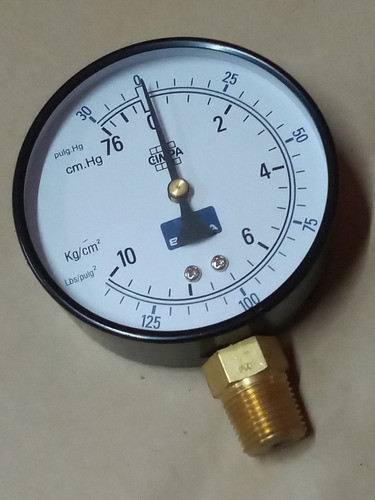 Manovacuometro Beyca  100 Mm. Rosca 1/2 Npt  Mv4-38-10-vac 1