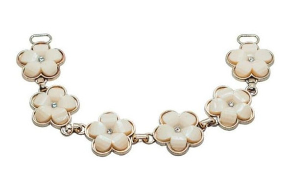 Acessório Para Alça Metal Com Flores 0