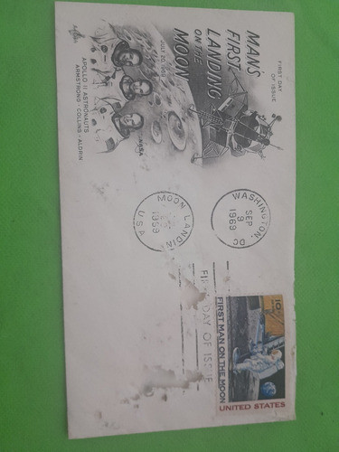 Sobre De Cartas Año 1969 ..eeuu Tal Cual Se Ve En Las Fotos 0