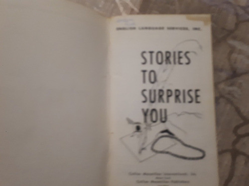 Stories To Surprise You - English Language Services 1