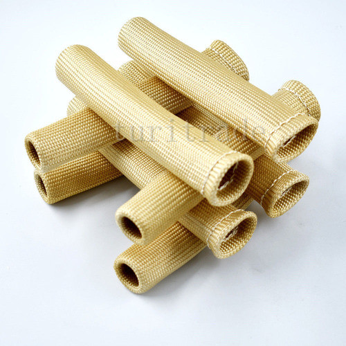 Beige 8pcs 1200° Bujía Alambre Botas Escudo Térmico Protecto 0