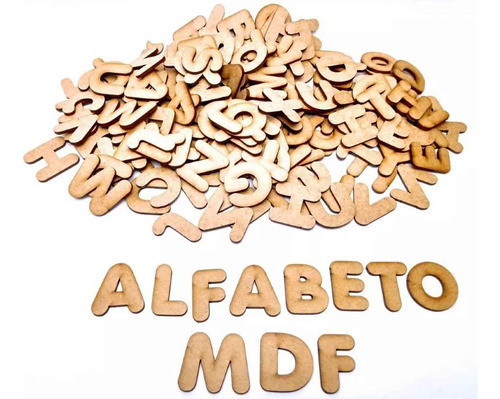 Alfabeto Russo Em Mdf 3mm Cru Sem Pintura,  Letras De 10cm 0