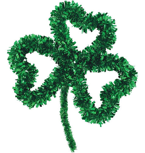 Amscan Leprechaun Open Shamrock Hanging Decoration, 11  X 14 0