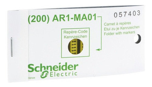 Anillos Identificador Schneider X 200 Nros N°2 Ar1ma012 0