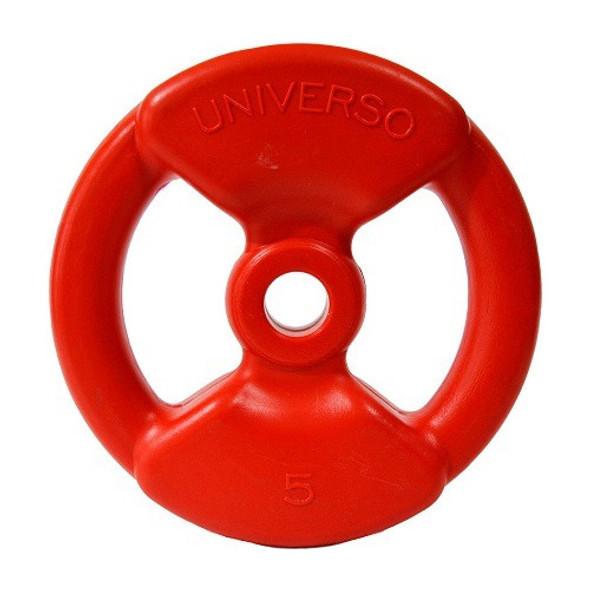 Disco 5kg Pvc Con Agarre Body Pump Fitness 0