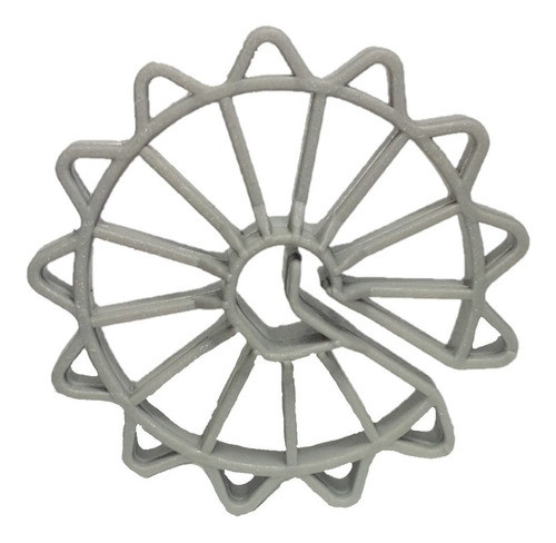 Separador Circular 8/70 Plástico Reiner Hormigón X 125 Un 0