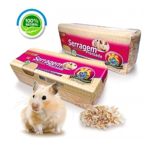 Serragem Prensada Animalíssimo 800g 0