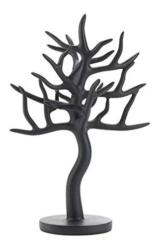 Str8 Brand 10015365 Black Tree Jewelry Holder - 12.5 Pulgada 0