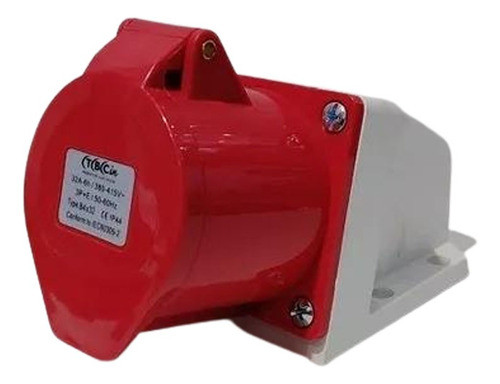 Toma Industrial Exterior 32 Amp 3 Polos + Tierra 0
