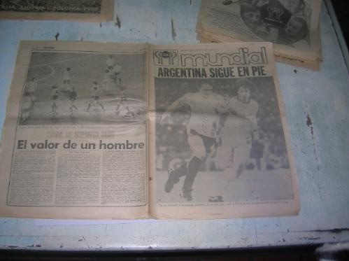 Mundial 78 Clarin Suplemento Futbol Seleccion Bertoni Gol 0