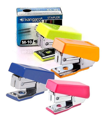 Abrochadora Kangaro M10 Mini Broches 10/50 (x3 Unidades) 0
