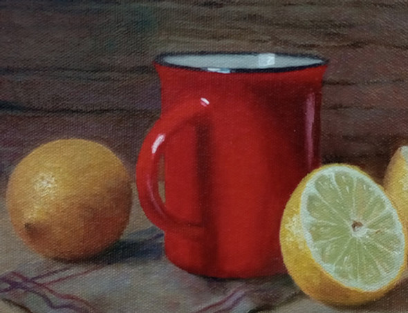 Pintura A Óleo Em Tela 19x25cm Com Moldura. Irisney Bosco. 1