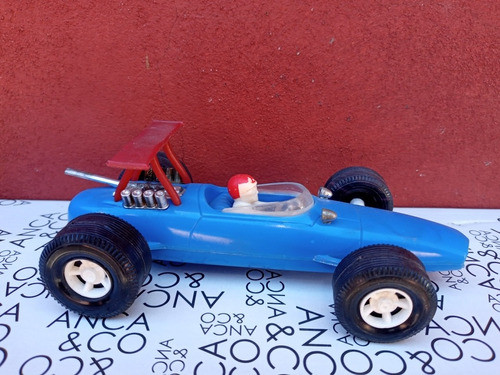 Antiguo Formula 1 Marca Ma-ci De Plastico Color Azul 0