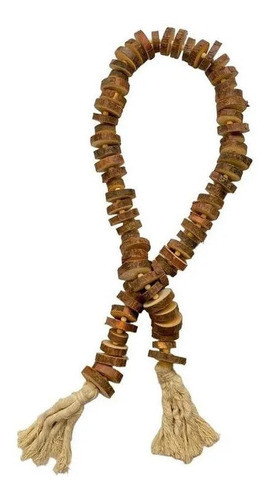 Colar Decorativo De Mesa Madeira Rústico 140cm Rhd3004 Btc 0