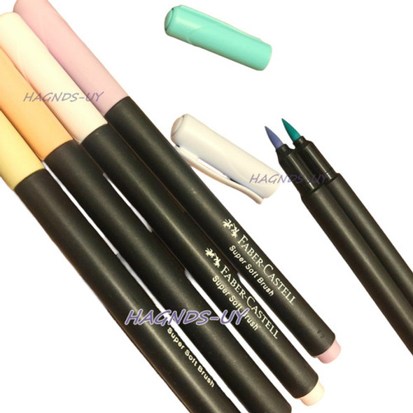 Marcadores Supersoft Faber Castell X10  Punta Pincel 1