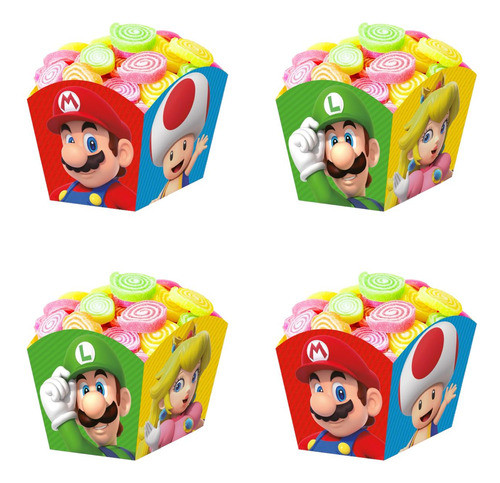 Cachepots Especiais - Festa Super Mario 0