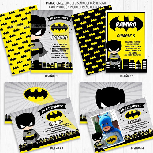 Kit Imprimible Batman Superhéroe Candy Bar Robin Spiderman 1