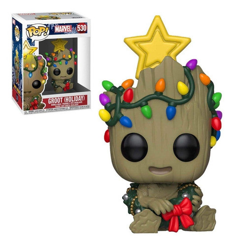 Funko Pop Marvel Groot (holiday) With Wreath 0