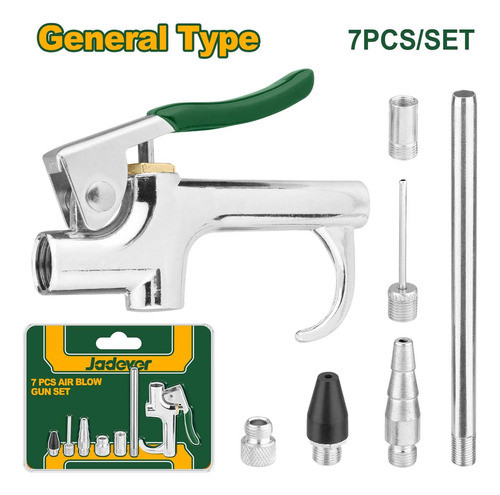Pistola 7 Piezas De Pistola Neumatica Jadever Jdqp9410 1