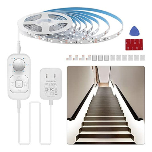 Luces Con Sensor De Movimiento Tira De Luces De Paso Led Enc 0