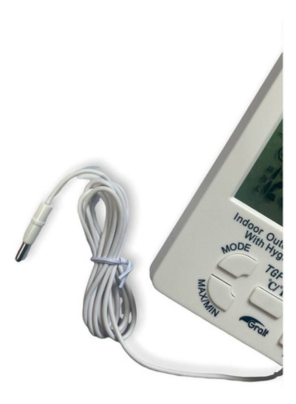 Termohigrómetro Digital Temperatura Humedad Indoor Cultivo 1