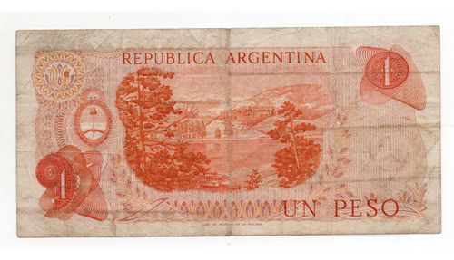 Argentina Billete 1 Peso Ley Bottero 2307 Tirada Corta B 1