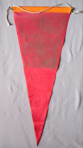 Antiguo Banderin Club De Pesca Anzol De Oruro Brasil 1968 1