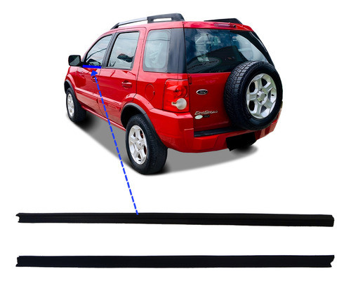Pestana Externa Dianteira Esquerda Ecosport 2003 A 2012 0