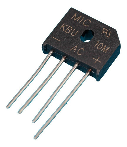 Puente Diodo Rectificador 1000v 10a 10a Rect Kbu10m X 2 Htec 0