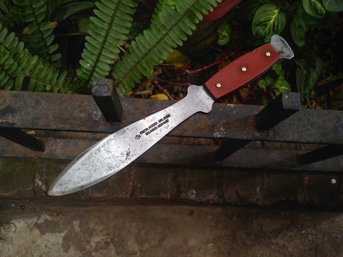 Antiguo Cuchillo De Lanzar Herder Solingen Carbono 0