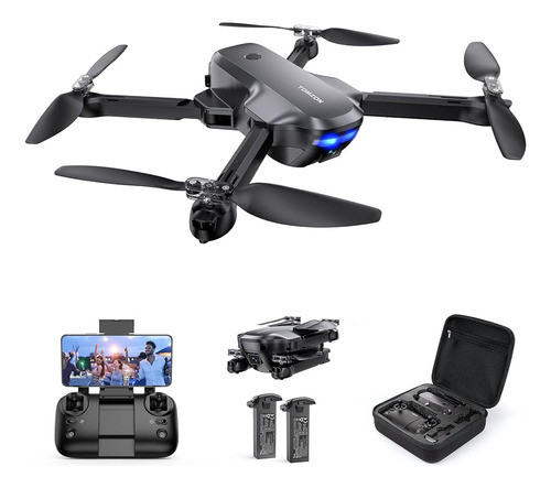 ~? Tomzon T4w Drones Con Cámara 2k Para Adultos, Drone Fpv P 0