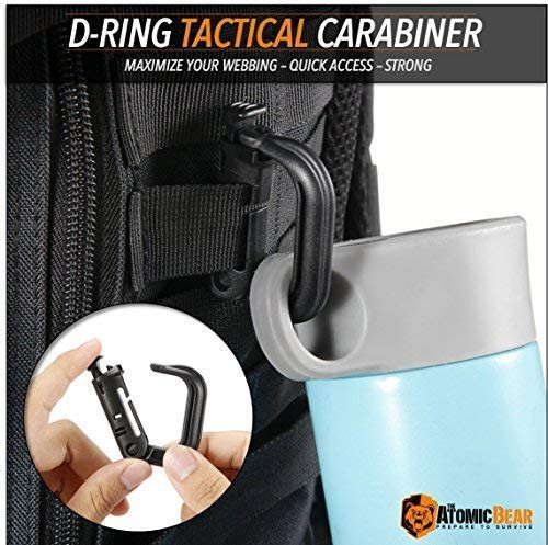 Kit De 11 Accesorios Para Mochila Tactica The Atomic Bear 1