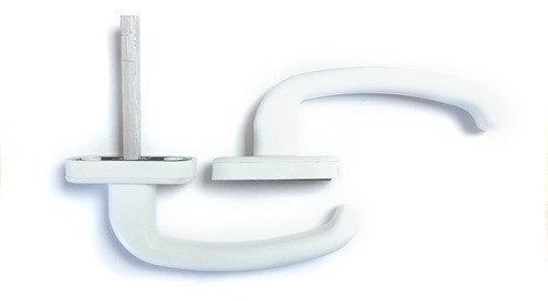 Manija Picaporte Super Tango Plástica Blanca 0