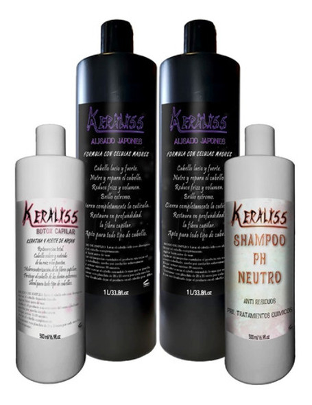Alisado Japones!! 2 Litros + 1/2 De Shampoo Y 1/2 Botox 0 Alisado Japones!! 2 Litros + 1/2 De Shampoo Y 1/2 Botox 0