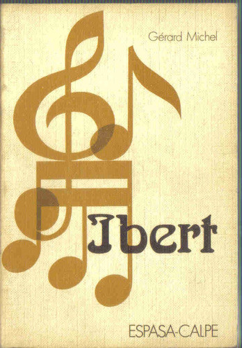 Ibert - Gerard Michel - Editorial Espasa Calpe 0