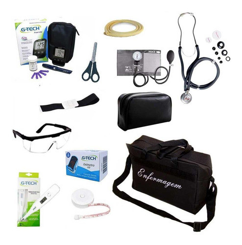 Kit Para Enfermagem Diversas Cores Luxo Premium Mais Vendido 0