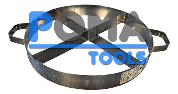 Marcador 4 Porciones Torta Ø 24 Cm Acero Inox C/ Manija Cai 0