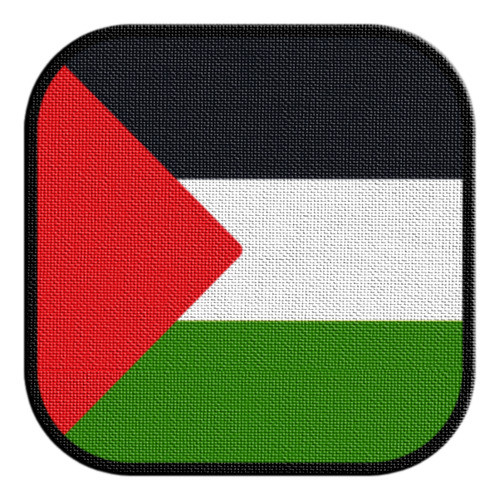 Parche Termoadhesivo Square Bandera Palestina 0