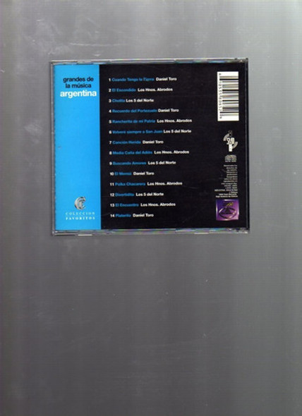 Cd Daniel Toro, Los Hermanos Abrodos, Los 5 Del Norte, 2000 1