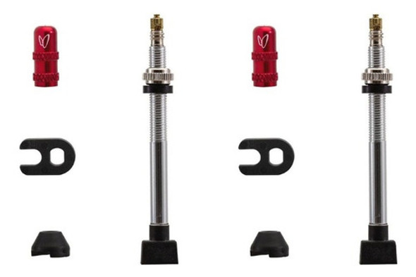 Kit Valvulas Tubeless Effeto Mariposa 40 Mm / Iwulski -wlk 0