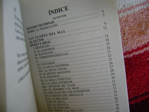 Las Flores Del Mal. Charles Baudelaire. . Excelente!! 1