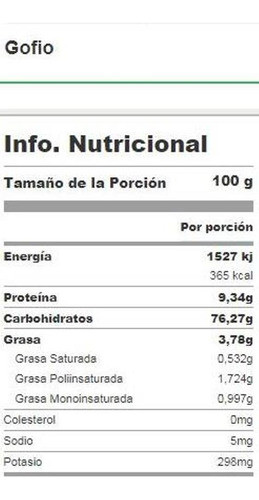 Gofio 1 Kg Lleve 3 Pague Solo Por 2 ( Ver Desc) 1