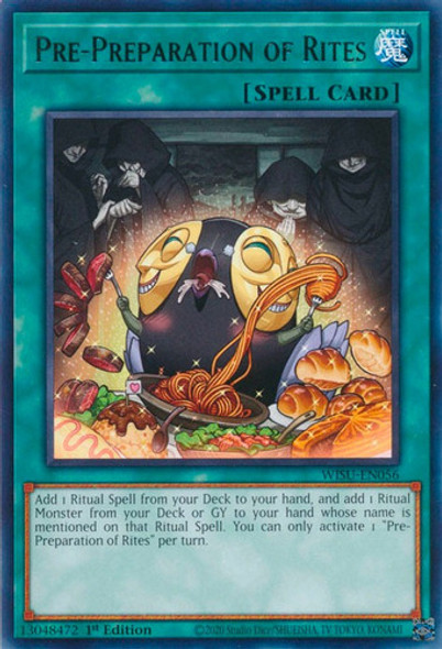 Pre-preparation Of Rites - Wisu-en056 - Rare 0