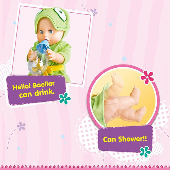 Deao Baby Doll Set,bathtime Baby Doll 6 Pcs Accesorios Para 1 Deao Baby Doll Set,bathtime Baby Doll 6 Pcs Accesorios Para 1